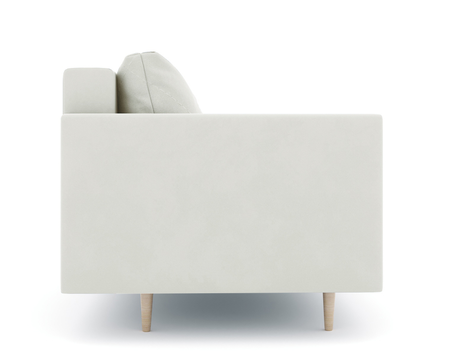 Диваны прямые кухонные, Диван прямой нераскладной Милли мини 2-х  местный с подлокотниками, велюр