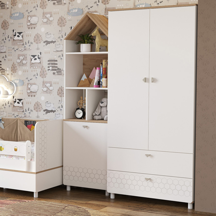 Детские комнаты, Шкаф и стеллаж Эйп