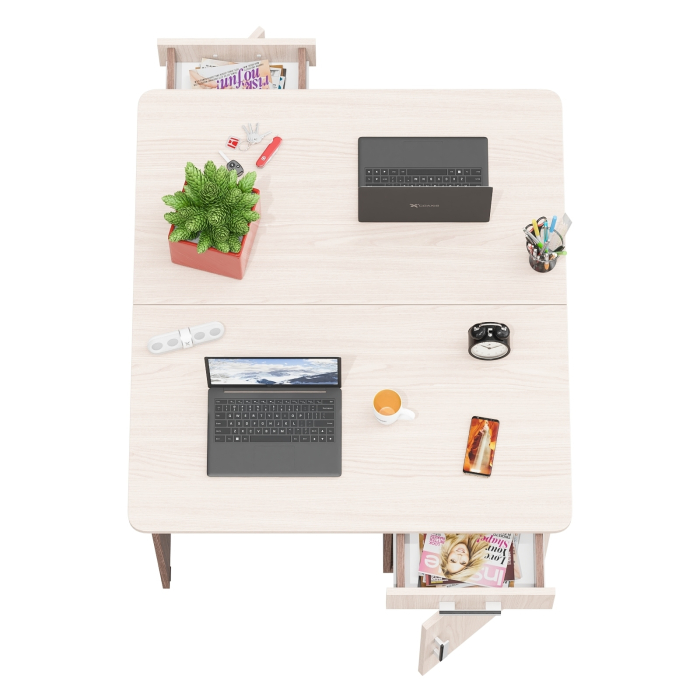 Прямые, Два письменных стола МД 1-09