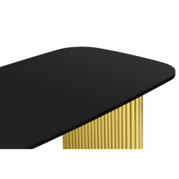 Деревянный стол Бавария 180*90 (золотые ноги)