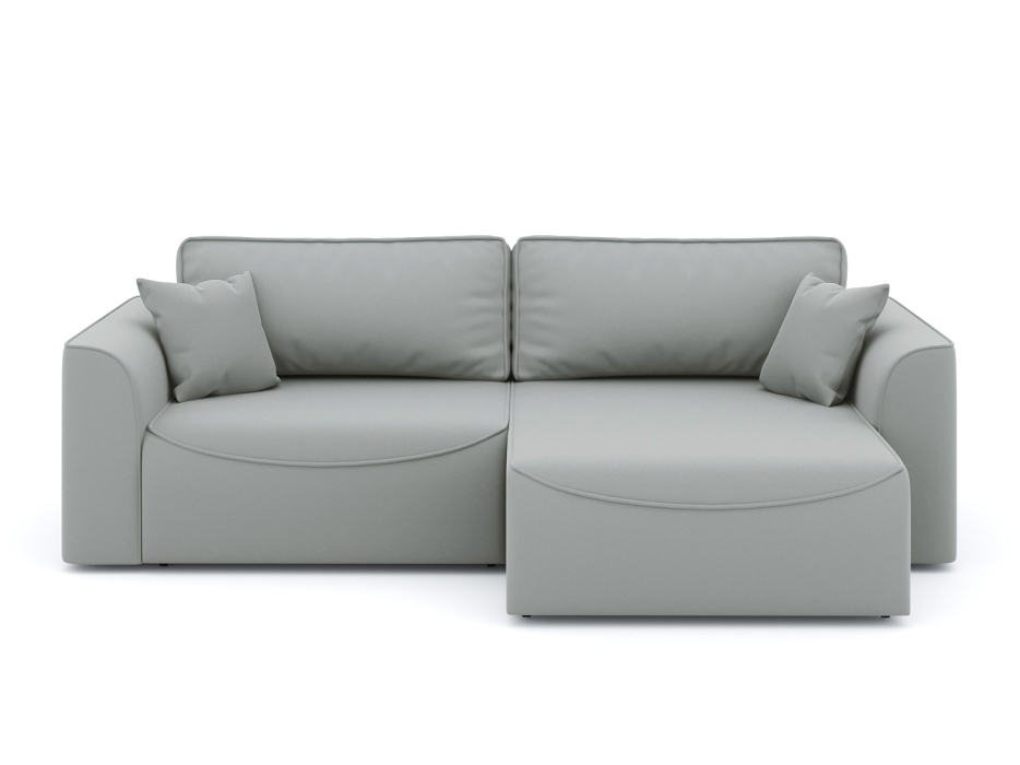 Диваны угловые в гостиную, Диван-кровать угловой Рафаэль еврокнижка НПБ, велюр