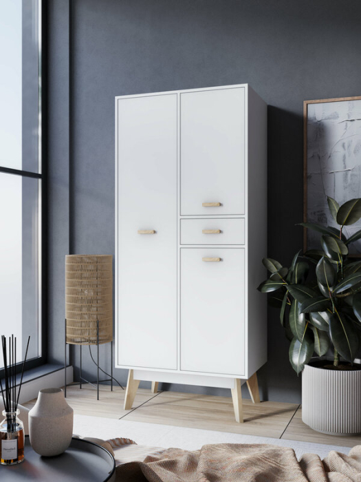 Шкафы двухстворчатые, Шкаф для одежды Радиорама 2116 1850х800х500 мм