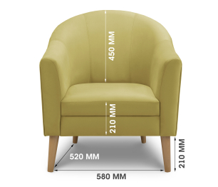 Кресло для отдыха Арти, микровелюр