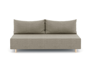 Диван-кровать еврокнижка Смайл без подлокотников, рогожка Люкс