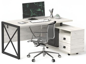 Стол рабочий универсальный Калифорния Хардвиг СР01 ЛДСП