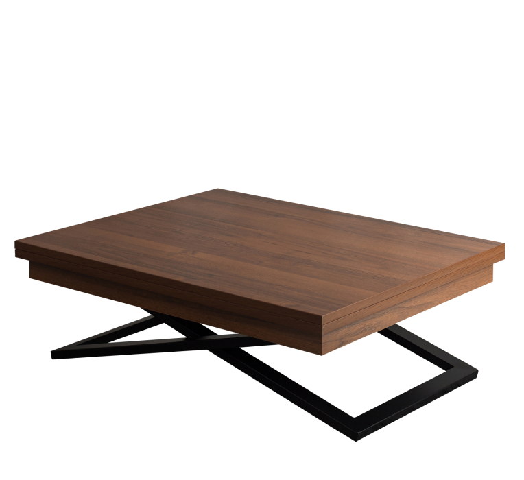 Столы-трансформеры, Стол трансформер Cross (черный)