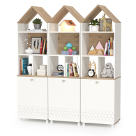 Детские комнаты, Набор из трёх комбинированных шкафов Эйп