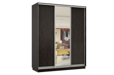 Шкафы-купе 3-х дверные, Шкаф-купе Премьер Лайт 26 (02;01;02) трехдверный