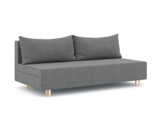 Диваны еврокнижки, Диван-кровать еврокнижка Смайл без подлокотников, рогожка Люкс