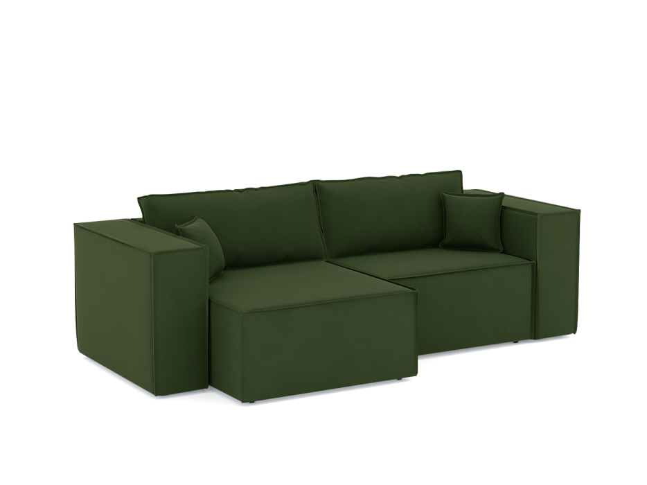 Диваны угловые в гостиную, Диван-кровать угловой Лофт, велюр