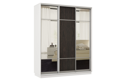 Шкаф-купе Премьер Лайт 21 (11;08;11) трехдверный