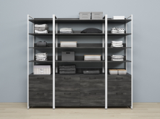 Прихожие, Гардеробная Urban Лофт 05 Белый