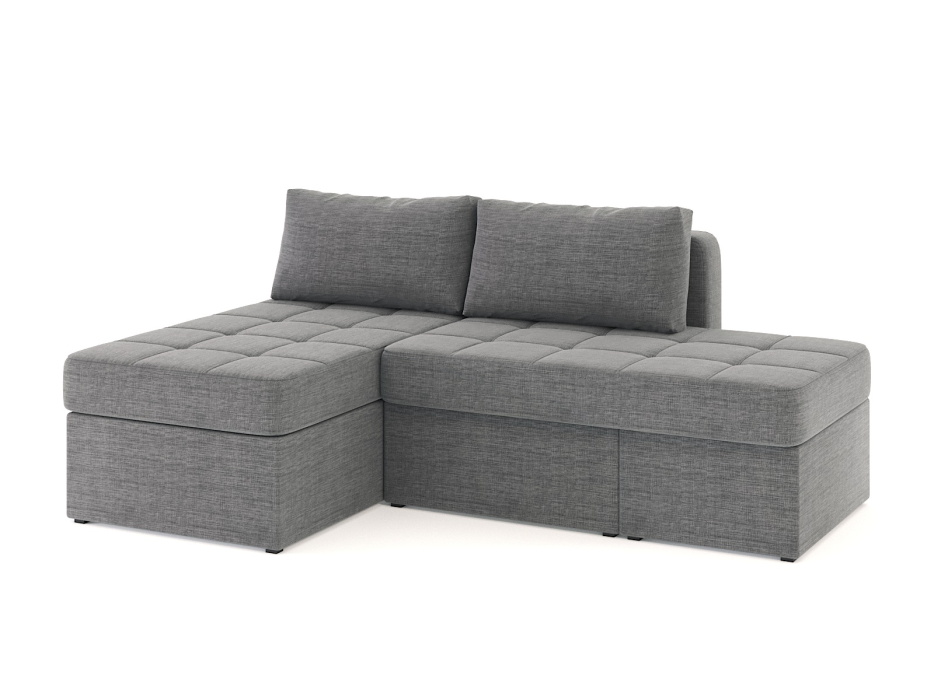 Диваны угловые в гостиную, Диван-кровать угловой Оливер еврокнижка-трансформер, рогожка