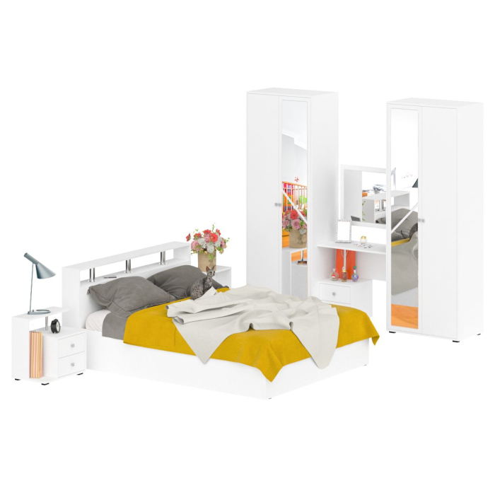 Спальные гарнитуры, Спальный гарнитур Камелия №2