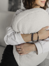 Бескаркасный диван Бабл,букле