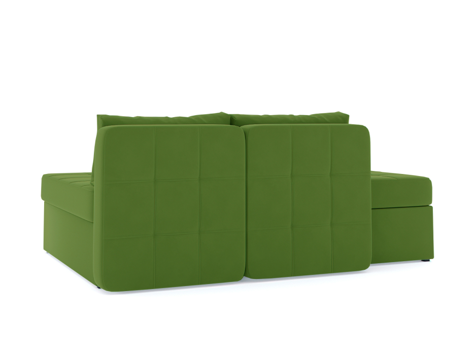 Диваны угловые в гостиную, Диван-кровать угловой Оливер еврокнижка-трансформер, велюр