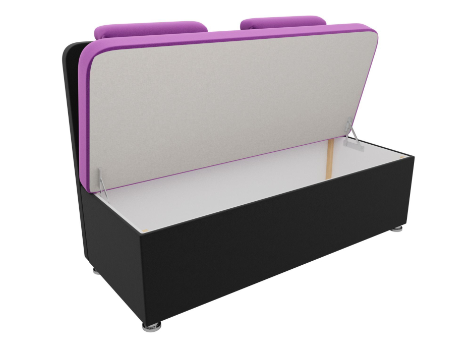 Диваны прямые кухонные, Диван кухонный прямой Маккон 2-х местный, микровельвет