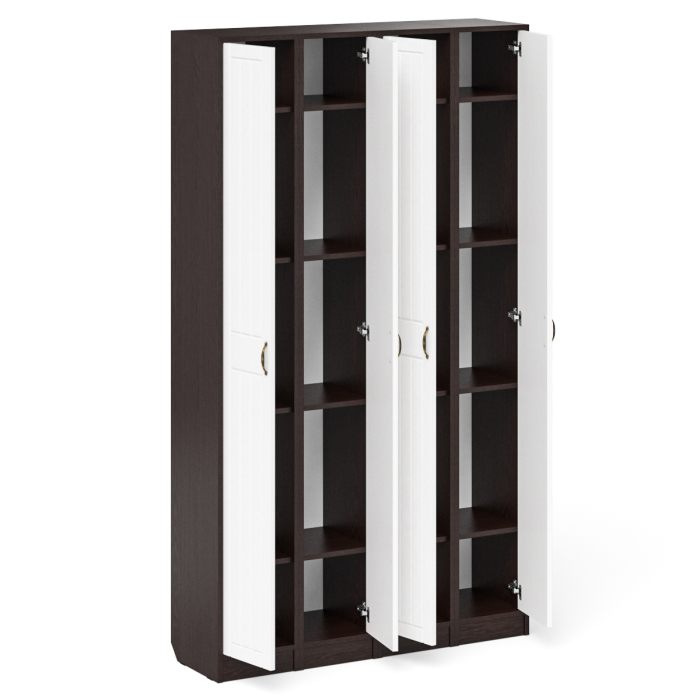 Прихожие, Пеналы для прихожей в общий коридор П-6 МДФ фрезеровка прованс