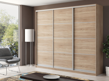 Шкаф купе 3-х дверный Айсберг 270