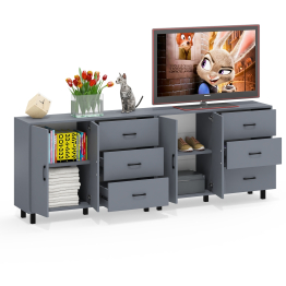 Два комода РВК 123-1204 с ящиками и дверками