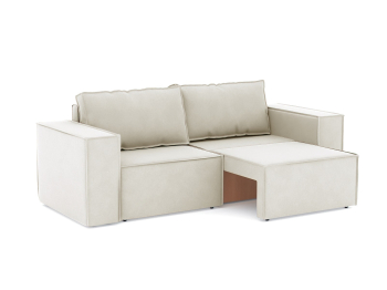 Диван-кровать Лофт еврокнижка-трансформер, велюр