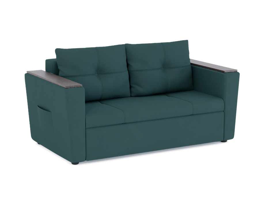 Диваны еврокнижки, Диван-кровать Дубай Майами еврокнижка-трехсекционная, велюр