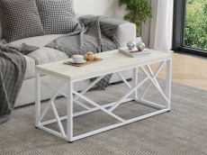 Журнальные столики, Журнальный стол  Айсберг Лофт 04  белый