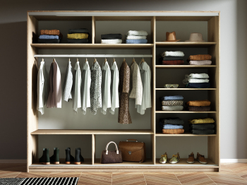 Шкаф-купе Прайм 3-х дверный Стекла хаки/ДСП/Доводчики 210х57х230