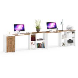 Место для учёбы двоих детей с тумбой Лидер-8 МД 3.16.