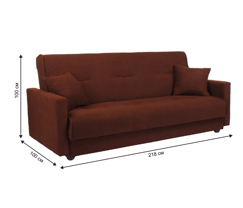 Диваны книжки, Диван Милан 140