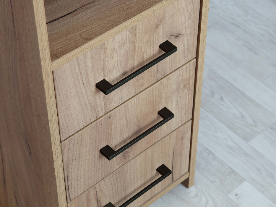 Прямые, Стол письменный с тумбой на метал.каркасе