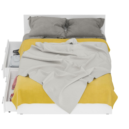 Двуспальная кровать с ящиками Стандарт 1400