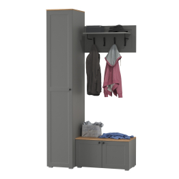 Пенал с тумбой и вешалкой для верхней одежды Остин