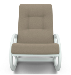 Кресло качалка широкое,велюр