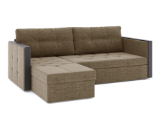 Диваны угловые в гостиную, Диван-кровать угловой Даймонд дельфин, рогожка Люкс