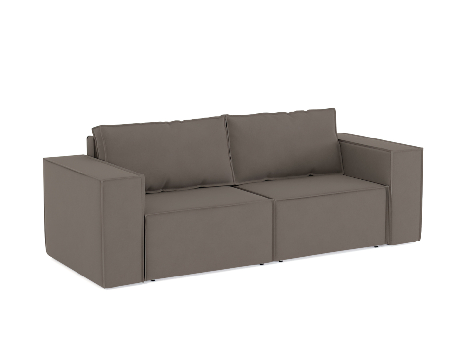 Диваны еврокнижки, Диван-кровать Лофт еврокнижка-трансформер, велюр