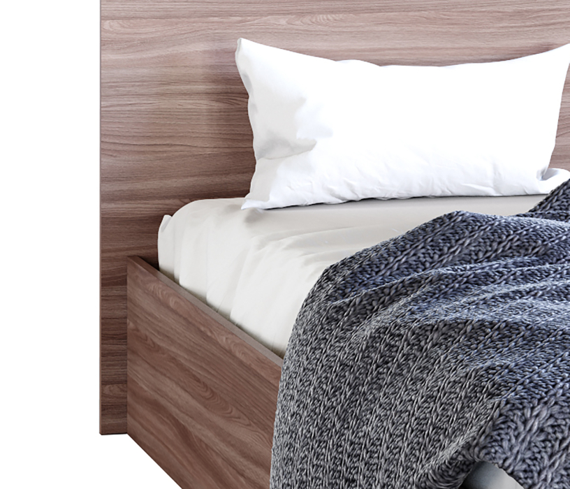 Кровати 120х200, Кровать ЭКО 1,2 Ясень Шимо