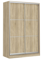 Шкафы-купе 2-х дверные, Шкаф-купе 1540х590х2300 Вариант №3