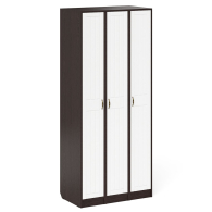 Шкафы распашные, Три пенала в прихожую П-6-500 фрезеровка прованс