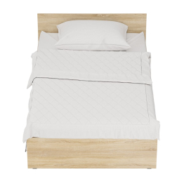 Полутороспальная кровать с ящиками Стандарт 1200