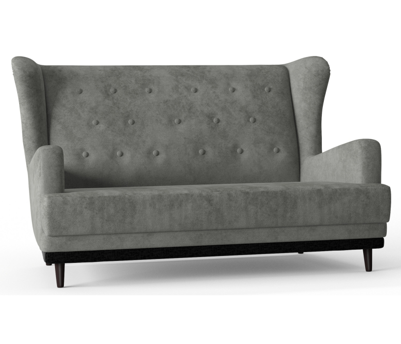 Дизайнерские диваны для гостиной, Диван прямой Барон Люкс, Велюр