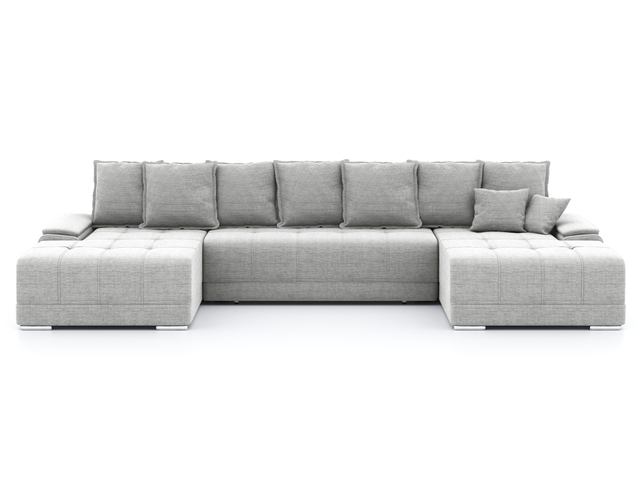 Диваны еврокнижки, Диван-кровать П-образный Нордвикс, рогожка Люкс