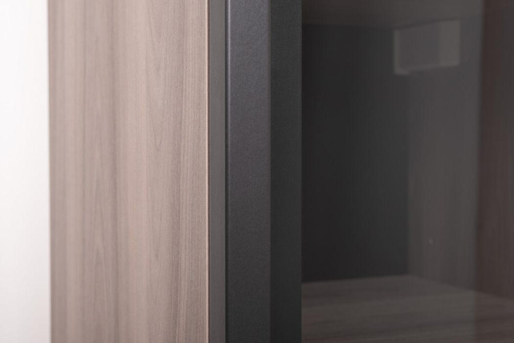 Настенные полки, Шкаф-витрина навесной Роквуд 16.322.02