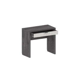 Туалетный стол Шаде ТС-2901, черный ясень, санторини белый