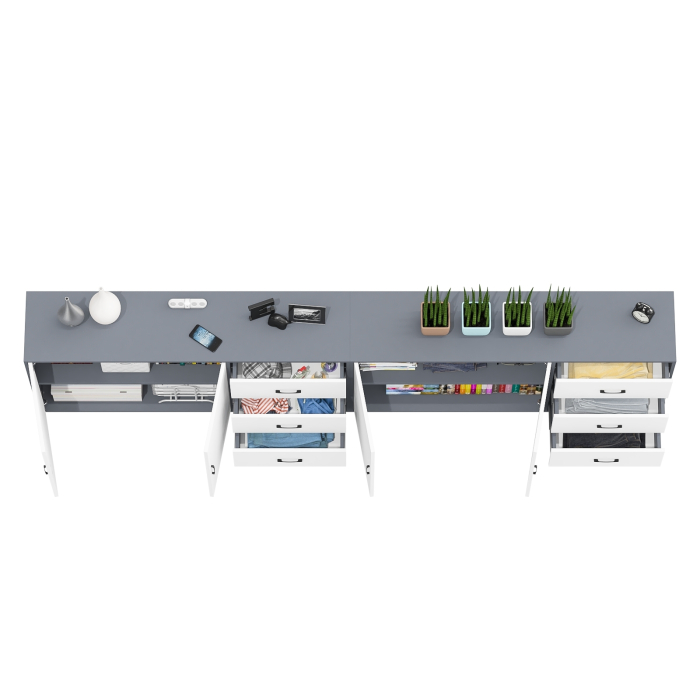 Комоды, Две тумбы-комода широких РВК 123-1604