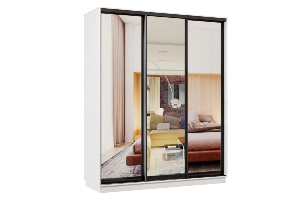 Шкафы-купе, Шкаф-купе Премьер 25 белый