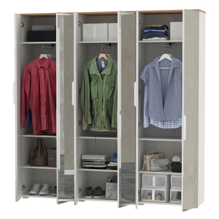 Прихожие, Три шкафа для одежды Октава 13.338