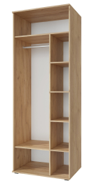 Шкаф для одежды Эмилия ЭЛ-16К комбинированный