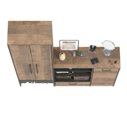 Шкаф для одежды в прихожую и большой комод Трувор