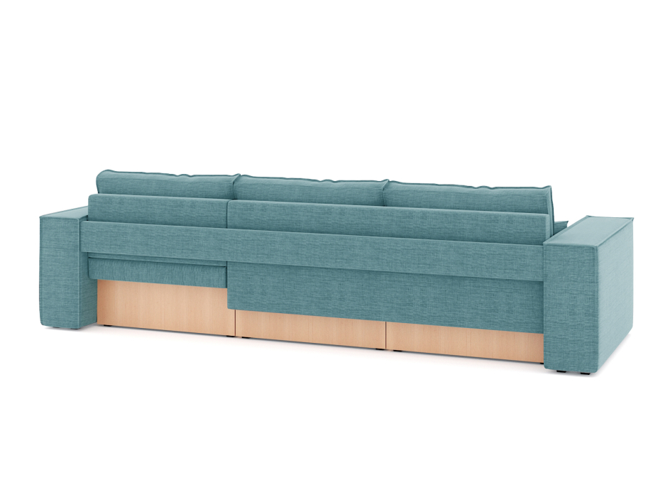 Диваны угловые в гостиную, Диван-кровать угловой Фостер Лофт, еврокнижка рогожка